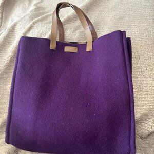 Vintage Fendi Felt Tote